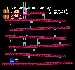 Donkey Kong - NES Game Online Free